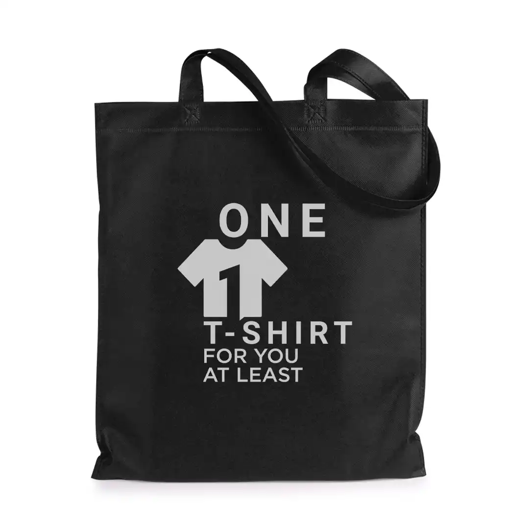Bosas de tejido no tejido non-woven muy ligeras con asas largas para tiendas y comercios.