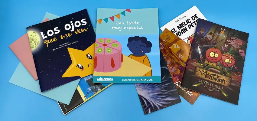 Especialistas en Imprimir Cuentos Grapados