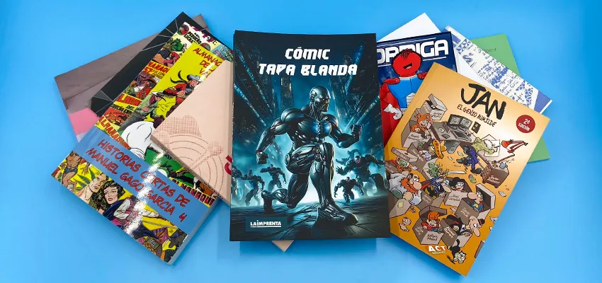 Especialistas en Imprimir Cómic Tapa Blanda
