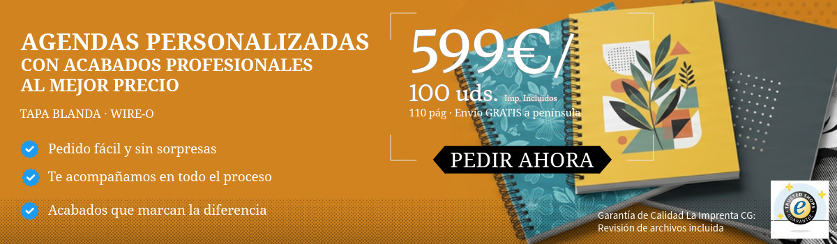 Oferta Agendas Personalizadas