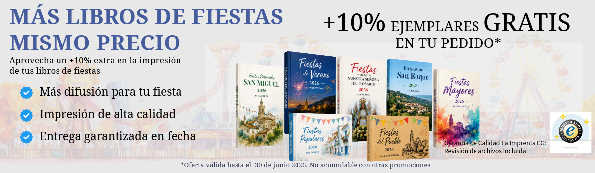 Oferta Libros Fiestas junio